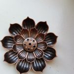 Metallic Lotus Flower Incense Holder photo review