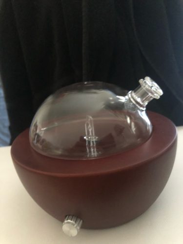 0.85oz Waterless Nebulizing Wood Base Essential Oil Diffuser photo review