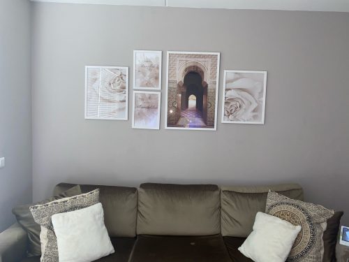 Islamic Beige Themed Landscape Canvas Prints photo review