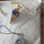 Orgonite Reiki Pendulum Natural Stone Chakra Amulet photo review