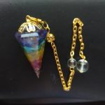 Orgonite Reiki Pendulum Natural Stone Chakra Amulet photo review