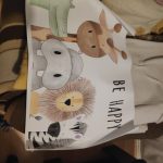 Cute Cartoon Jungle Animals Canvas Posters With Inspirational Words photo review