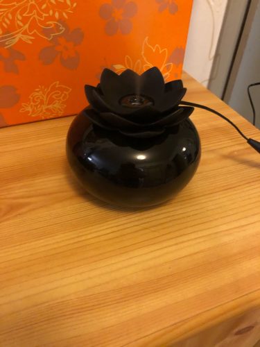 Lotus Cool Mist Essential Oil Ceramic Diffuser USB Timer (CN) photo review