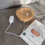 0.85oz Waterless Nebulizing Wood Base Essential Oil Diffuser photo review