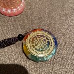 Orgonite Chakra Pendant Sri Yantra photo review