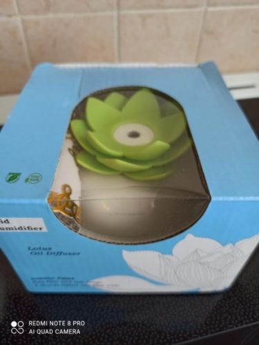 Lotus Cool Mist Essential Oil Ceramic Diffuser USB Timer (CN) photo review