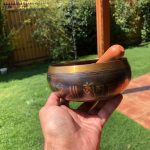 Large Brass Tibetan Singing Bowl For Meditation photo review