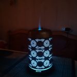 Metal Essential Oils Diffuser 7 Colors Night Light Auto Shut Off photo review