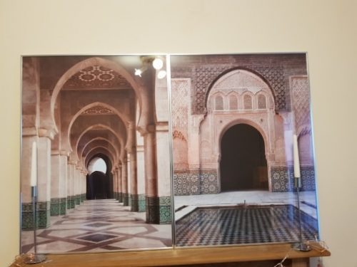 Moroccan Arch Canvas Paintings And Islamic Quote Wall Art photo review
