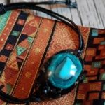 Turquoise With Copper Adjustable Bracelet photo review