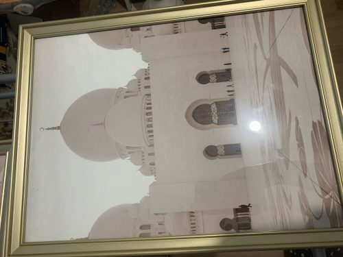 Islamic Beige Themed Landscape Canvas Prints photo review
