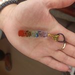 Retro Reiki Colorful Stone Chakra Orgone Pendant photo review