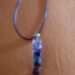 Retro Reiki Colorful Stone Chakra Orgone Pendant photo review