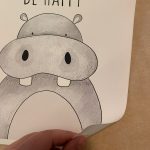 Cute Cartoon Jungle Animals Canvas Posters With Inspirational Words photo review