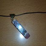 Retro Reiki Colorful Stone Chakra Orgone Pendant photo review