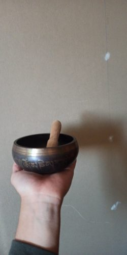 Large Brass Tibetan Singing Bowl For Meditation photo review