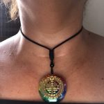 Orgonite Chakra Pendant Sri Yantra photo review