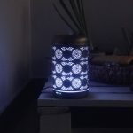 Metal Essential Oils Diffuser 7 Colors Night Light Auto Shut Off photo review
