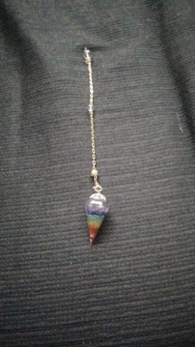 Orgonite Reiki Pendulum Natural Stone Chakra Amulet photo review