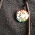 Orgonite Chakra Pendant Sri Yantra photo review