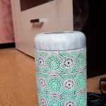 Metal Essential Oils Diffuser 7 Colors Night Light Auto Shut Off photo review