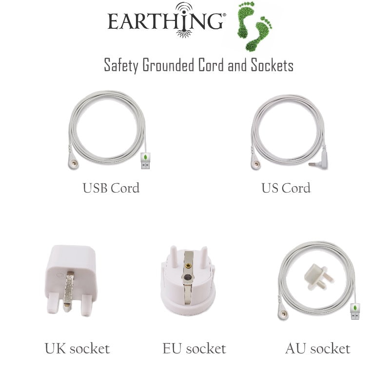 EARTHING Sofa pad Silver Antimicrobial Fabric Conductive Grounding kit A quality earth balance Anti stati with 2
