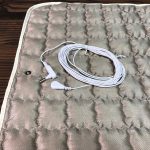 Grounded Plush Silver Sleep Pad seat pad connect to the Earth remove the radiation EMF protection