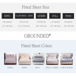Grounded Silver Cotton Fitted Sheet