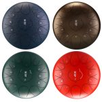 Handpan drum 12 Inch 13 Tone Steel Tongue Drum Hand Pan Drum With Padded Drum Bag 2