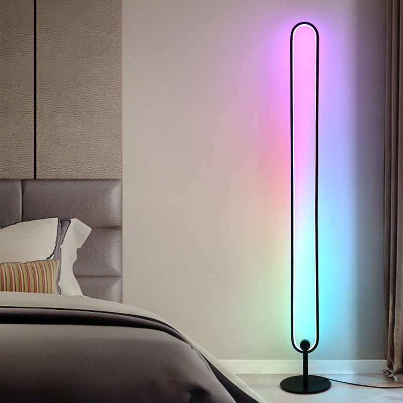 Modern Rgb Corner Floor Lamp For Living Room Modern Rgb Corner Floor Lamp For Living, Modern Corner Floor Lamp
