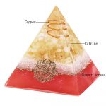 Natural Citrine Orgone Pyramid Energy Generator Reiki Crystal Healing Chakra Stone Balancing Emf Protection Spiritual Meditation 5