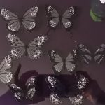 36pcs 3D Butterfly Wall Stickers with Crystals photo review