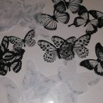 36pcs 3D Butterfly Wall Stickers with Crystals photo review