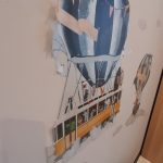 Hot Air Balloon Wall Stickers With Animals For Kids Room photo review