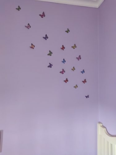 36pcs 3D Butterfly Wall Stickers with Crystals photo review