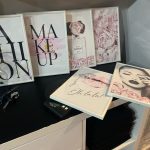 Pink Flower And Perfume Fashion Makeup Wall Art photo review
