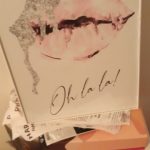 Pink Flower And Perfume Fashion Makeup Wall Art photo review