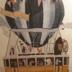 Hot Air Balloon Wall Stickers With Animals For Kids Room photo review