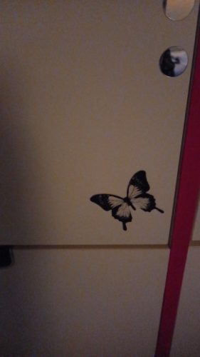 36pcs 3D Butterfly Wall Stickers with Crystals photo review