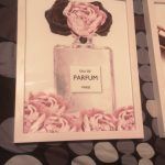 Pink Flower And Perfume Fashion Makeup Wall Art photo review