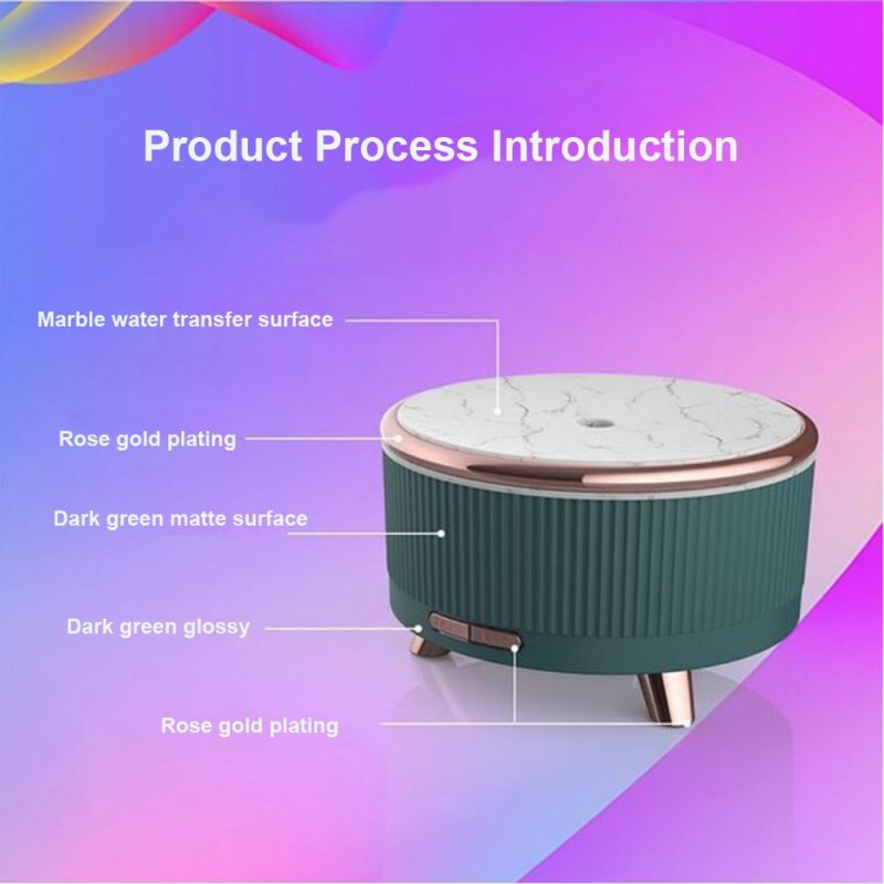 Essential Oil Aroma Diffuser Air Humidifier Purifier Creative Himalayan Salt Capacity 150ml Auto Shut Off 7 1