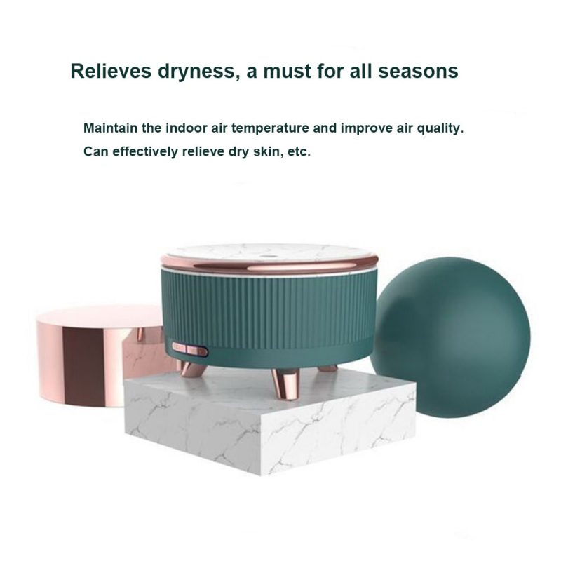 Essential Oil Aroma Diffuser Air Humidifier Purifier Creative Himalayan Salt Capacity 150ml Auto Shut Off 7 3