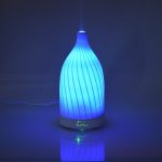Essential Oil Fragrance Aromatherapy Diffuser Ceramic Fashionable Ultrasonic Air Humidifier for Home Bedroom Living Room 120ML 1