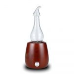 Round solid wood Waterless aromatherapy no water scent machine