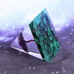 Tree Of Life Orgone Pyramid Healing Crystals Malachite Chakra Reiki Energy Pyramid For Positive Energy With 4