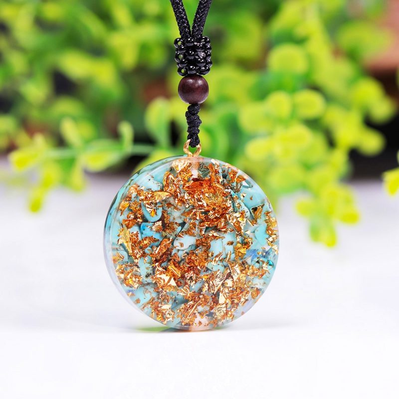 Tree Of Life Orgonite Necklace Energy Crystal Pendant Healing Reiki Chakra Yoga Meditation Orgone Pendant 4