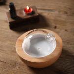 Solid Wood Aroma Diffuser Spray Humidifier Household Mute Large Capacity Night Light Wooden Aromatherapy Machine Waterless 1