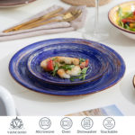 Vancasso ALBERO 18 36 Piece Stoneware Tableware Set Vintage Dinner Plate in Shabby Chic Design Dinnerware 2