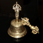 Tibetan Buddhist Meditation Bell and Dorje Set Shiplies Extra Loud Multi Purpose Hand Call Bell 10