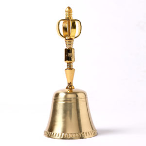 Tibetan Buddhist Meditation Bell and Dorje Set Shiplies Extra Loud Multi Purpose Hand Call Bell